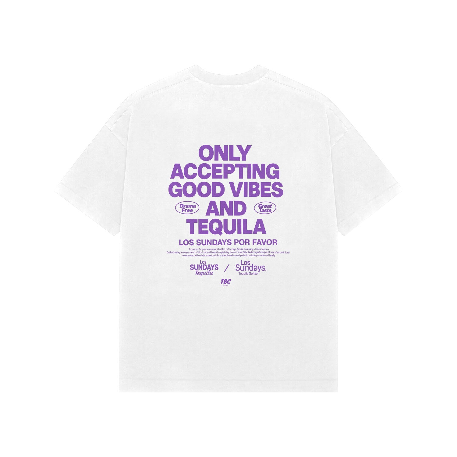 Good Vibes and Tequila | Premium Oversized Tshirt