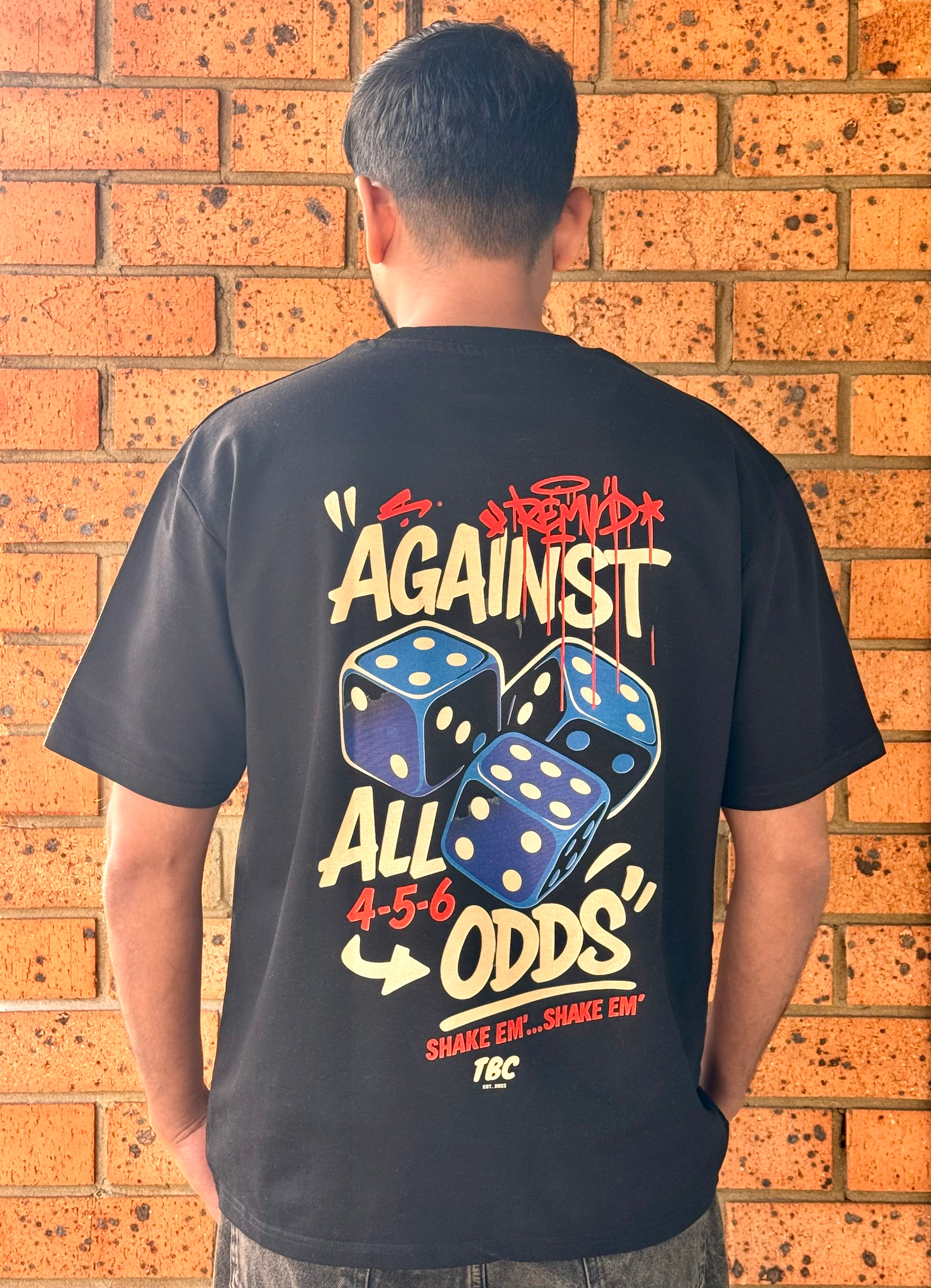Against All Odds | Premium Oversized Tshirt