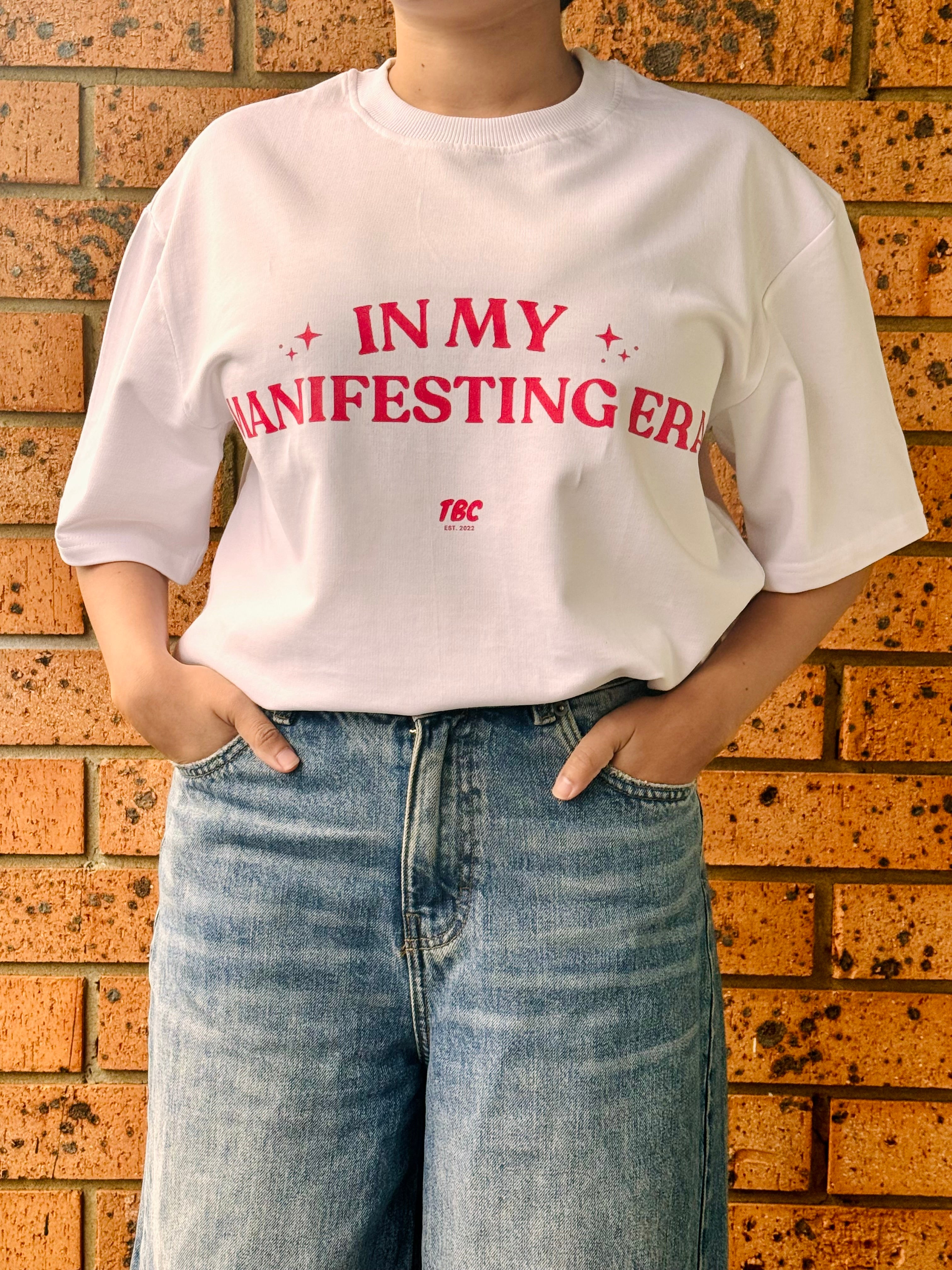 In my manifesting era | Premium Oversized Tshirt