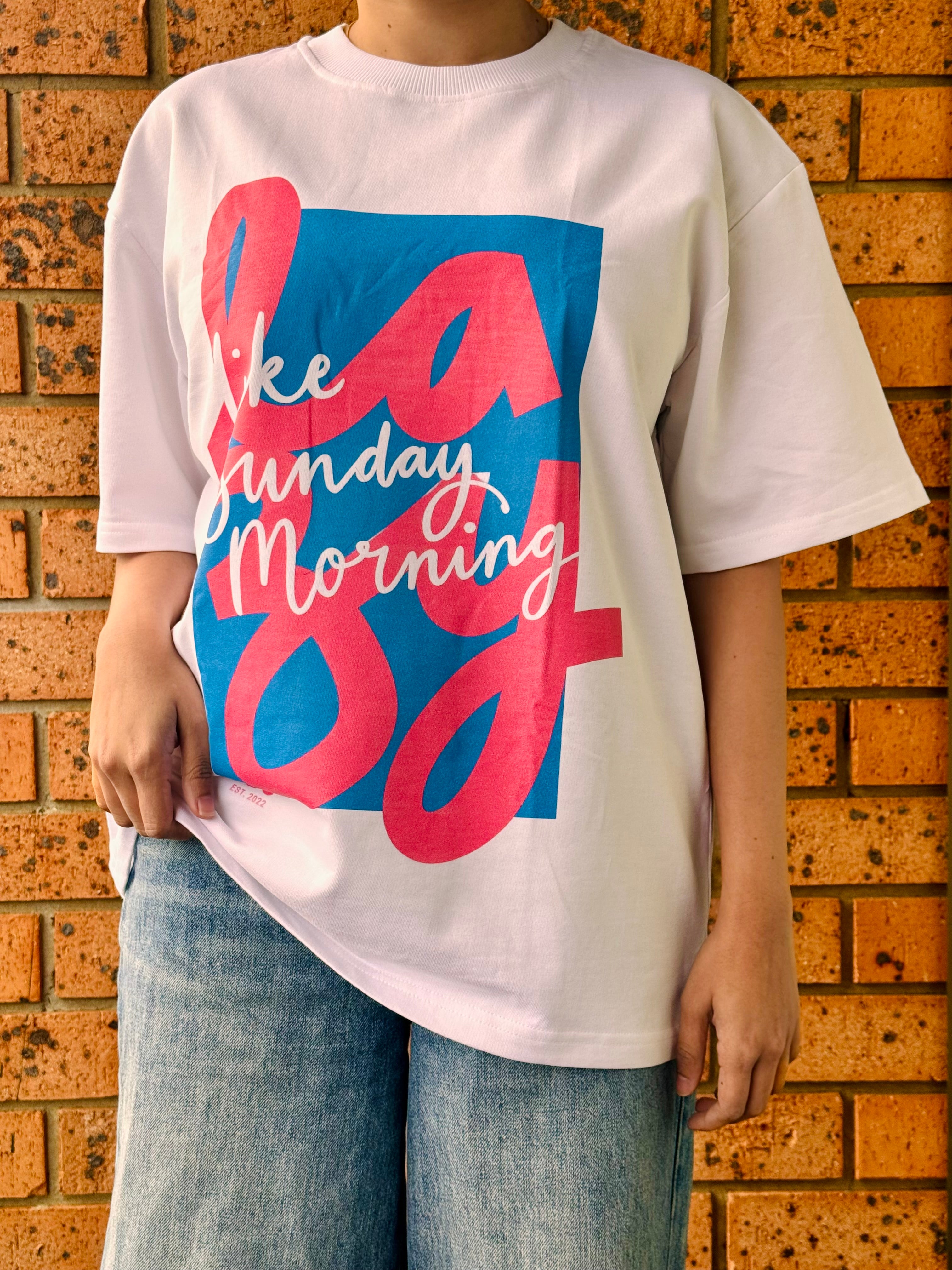 Lazy Sunday | Premium Oversized Tshirt