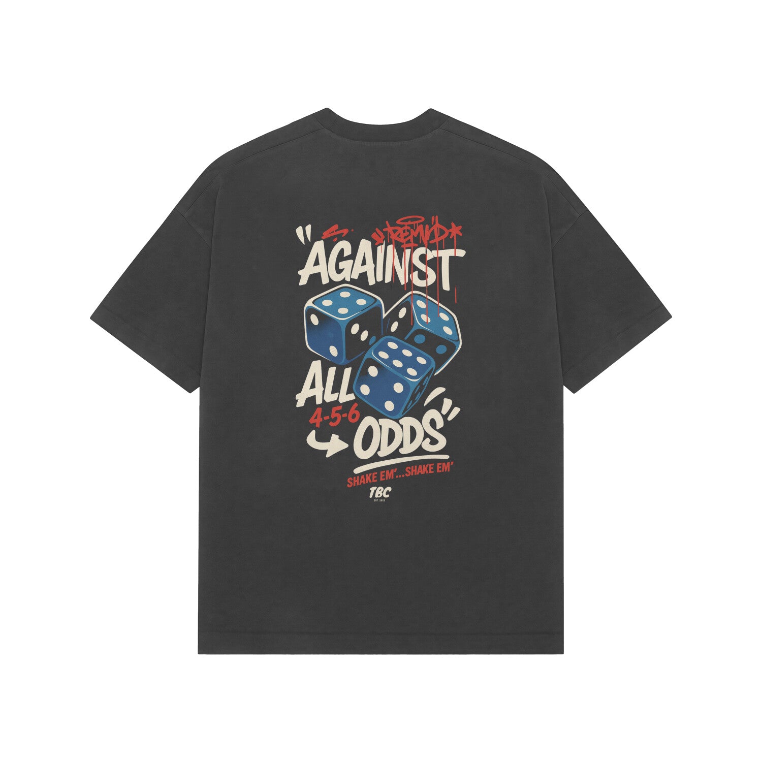 Against All Odds | Premium Oversized Tshirt