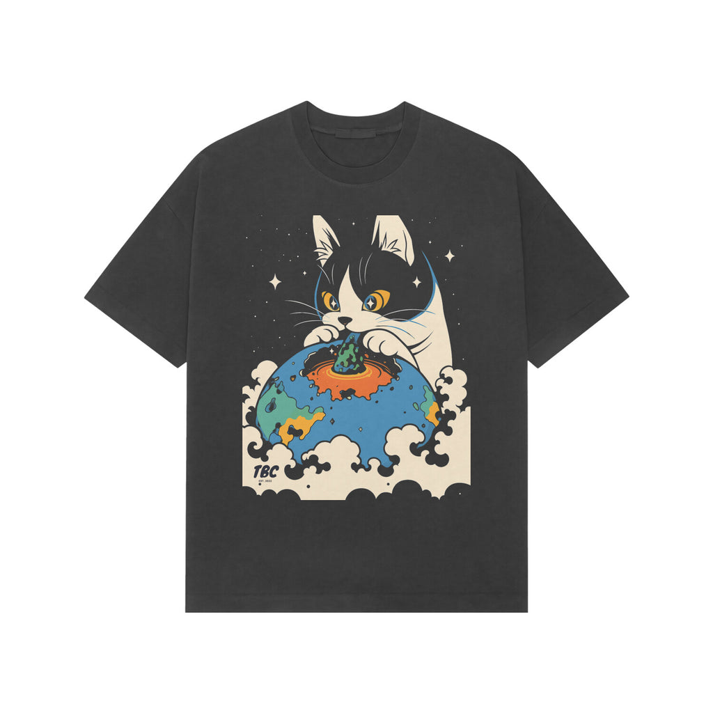 Cat Universe | Premium Oversized Tshirt