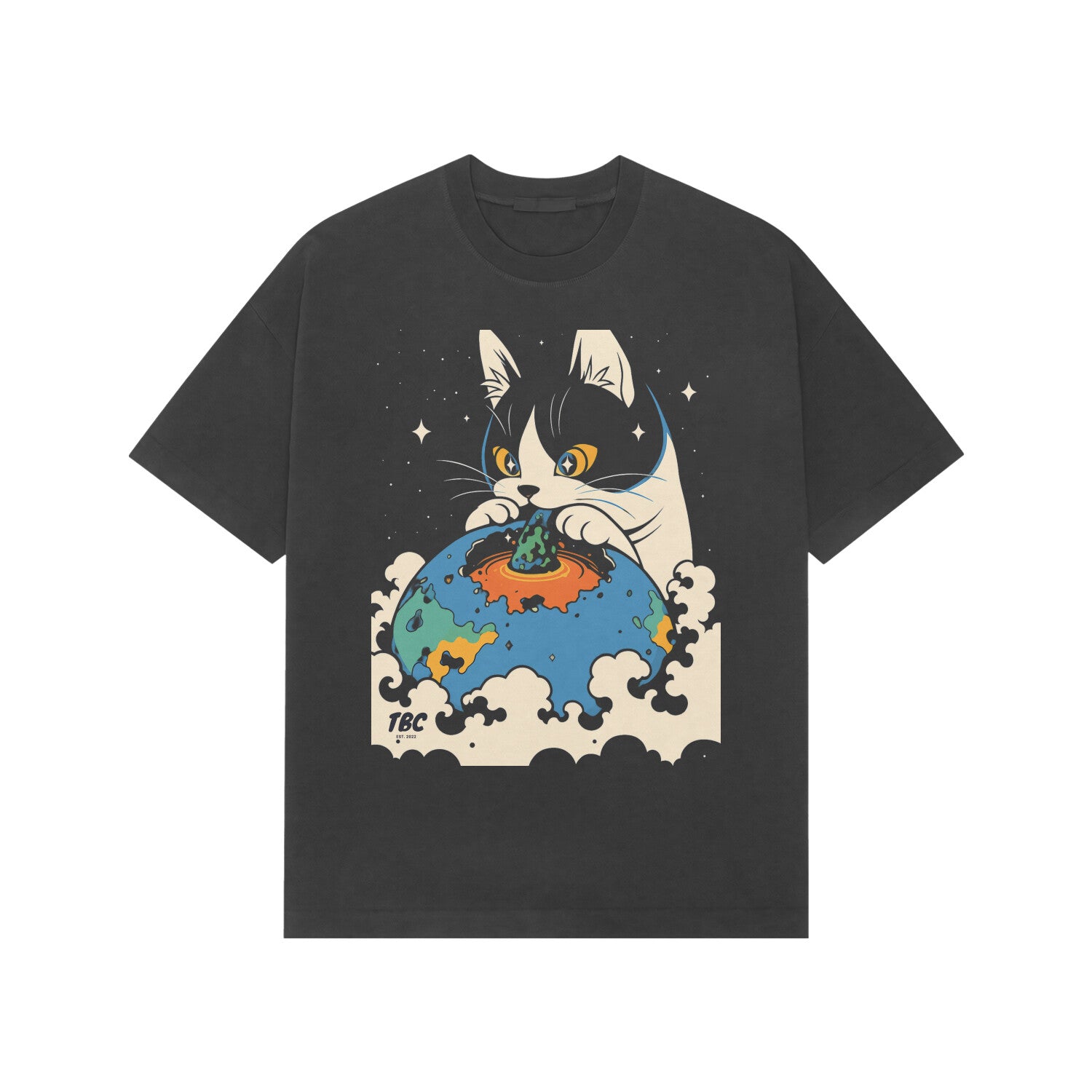 Cat Universe | Premium Oversized Tshirt